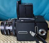 哈苏相机 老相机 哈苏501C机身，+A12后背，CF80镜头，+哈苏背带