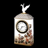 座钟瓷器摆件客厅韩国进口骨瓷PROUNA装饰台钟高端电子坐钟表陶瓷