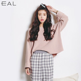 羽迹EAL2016春夏新款针织衫韩国女式显瘦百搭甜美打底毛衣L102