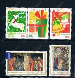 DA0693澳大利亚2012圣诞节宗教绘画邮票5全新0209