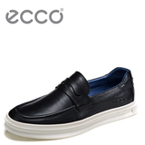 香港专柜代购ECCO爱步春夏款一脚蹬休闲运动板鞋透气男鞋530014