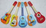 早教益智玩具 儿童乐器 玩具吉他 儿童木质吉他 实木6弦吉他 可弹