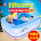 加厚充气儿童游泳池超大号成人家庭室内小孩戏水池婴幼儿海洋球池
