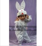 儿童舞台道具演出服童话剧小兔子亲子成人动物造型演出服