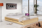实木床1.8米松木床大床单人双人床高箱体储物1.5儿童1.2家具婚床