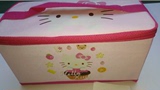 宝洁赠品 超可爱Hello Kitty收纳箱 收纳盒 小号储物箱整理箱