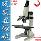 江西凤凰学生儿童教学生物显微镜XSP-01-500倍专业光学金属显微镜