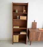 欧式创意实木多层书架展示柜简约现代多层置物架储物柜书柜北欧