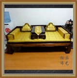 新中式古典 定制订做罗汉床垫 皇宫椅圈椅垫 红木沙发垫靠枕 多色