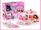 mimiworld韩国女孩玩具甜心提包屋 过家家儿童玩具手提包生日礼物
