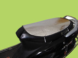 摩托车电动车踏板车自行车反光防晒隔热座垫晒不烫