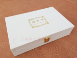 白色皮盒礼品盒定做化妆品盒香水盒石斛盒EVA定形盒礼品盒厂家