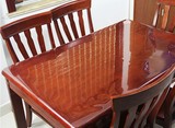 环保PVC水晶板桌布防水防烫透明免洗加厚餐桌布茶几桌垫台布包邮