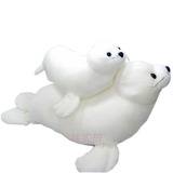 海洋馆系列海豹海狮北极熊毛绒玩具公仔企鹅生日礼物儿童玩具