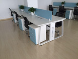 新款办公家具电脑桌椅组合屏风职员工位现代2/4四人屏风卡座直销