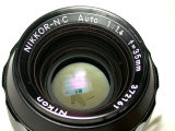 尼康 NIKKOR-N.C Auto 35mm F=1.4  大光圈广角镜头