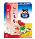 Quaker/桂格 红枣高铁醇香燕麦片 540g/盒 非进口食品