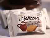 俄罗斯进口 xymopok 农场奶罐威化 独立包装 散称休闲零食