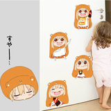 宫崎骏墙贴画卧室客厅动漫电影人物贴纸干物妹小埋来了二次元少女