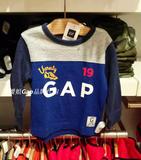 正品代购Baby Gap男童装新款运动风格拼接长袖T恤230493原价149