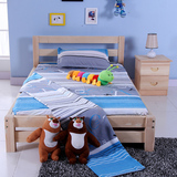 特价实木床带储物床儿童床老人床1.8米1.5米1.2米1米双人床单人床