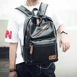 双肩包男女青年学生韩版书包时尚潮流旅行男士背包休闲运动男包潮