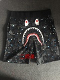 【终结者出品】BAPE 星空鲨鱼短裤 夜光卫裤