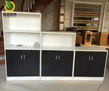 温州 木质板式文件柜 带锁板式矮柜 资料柜 办公书柜 家用储物柜