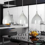特价时尚个性3头铝材餐厅灯 现代简约饭厅吊灯厨房灯吧台灯具灯饰