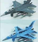 特价 F-16  战斗机模型 合金飞机 儿童玩具回力 战机 歼敌机