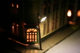建筑模型沙盘模路灯 发光路灯 庭院灯 模型灯材料 复古街边铺灯