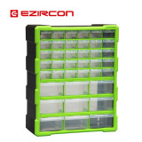 锐肯EZIRCON抽屉式塑料零件盒零件箱元件盒乐高收纳柜