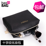 bagINBAG化妆包收纳包 韩国手包式小号便携 大容量防水可爱化妆袋