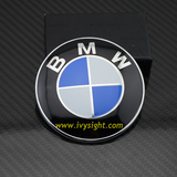 BMW蓝白标机盖标宝马车标贴标通用改装标宝马车用标82mm 3系5系