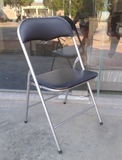 促销折叠椅钢折椅子靠背椅电脑办公椅扇形椅培训椅会议椅展家用椅