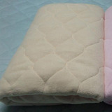 外贸出口日本原单绗缝褥垫珊瑚绒床垫床上褥垫单人床褥1*2.05M