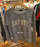 Gap正价店代购 女士徽标Logo套头卫衣179656