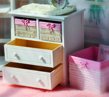 韩式田园白色实木床头柜收纳储物柜简约现代时尚宜家斗柜边柜卧室