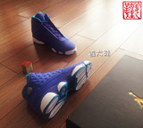 姜大鞋Air Jordan13RetroAJ13紫百合保罗pe女子篮球鞋824246-405