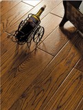 富林·拉斐尔地板实木地板原木地板栎木美国红橡浮雕金麦色22mm
