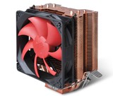 超频三红海10 CPU散热器AMD 775/115X/1366 CPU静音风扇 3热管
