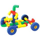 弯管积木新奇创意积木塑料拼插模型拼装积木益智玩具3岁以上