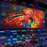 个性抽象艺术油画乐器壁纸酒吧KTV包厢餐厅影视背景墙纸大型壁画