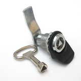 MS816三角钥匙锁 伸缩转舌锁 压缩式配电箱锁 电柜门锁工业设备锁