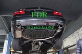 FDR 奔驰E260排气管加装尾鼓尾嘴东莞改装实体店铺 订制类产品