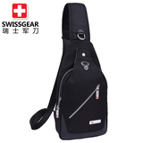 SWISSGEAR瑞士军刀男士胸包运动休闲胸包小腰包单肩斜挎包SA1026