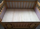 环保婴儿床板宜家伸缩可加长儿童床原木床板实木硬床板排骨架定做