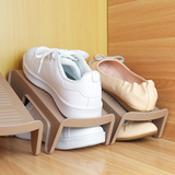 日本进口塑料鞋架特价简约创意小鞋柜收纳鞋盒鞋子收纳架整理架子