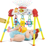 婴儿健身架 新生儿宝宝玩具0-1岁健身器3-6-12个月 儿童早教音乐