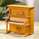 幸福和声欧式钢琴手工实木发条 音乐盒/八音盒/装饰摆件